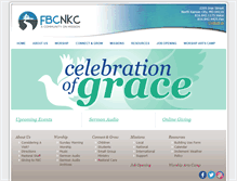 Tablet Screenshot of fbcnkc.org